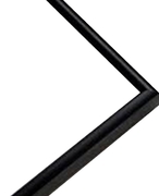 Багетный профиль черный матовый [01000] - Гельветика-Урал