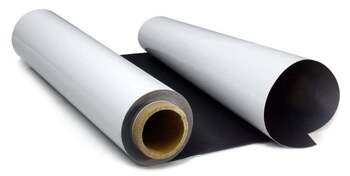 Пленка для печати NORMA 100mc  белая матов. 1,27*50м, черный клей - Гельветика-Урал