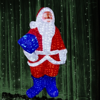 Дед Мороз акриловый (210х130см) - Гельветика-Урал