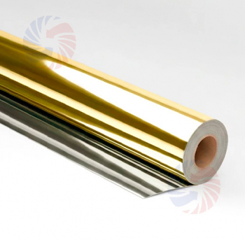 Пленка F003 металлик ПОД ПЕЧАТЬ, 1.27х50 золото глянец - Гельветика-Урал